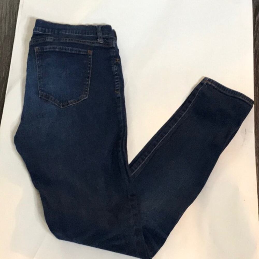 Juicy Couture Skinny Leggings M Y2K Classic Preppy Denim Winter School Boho